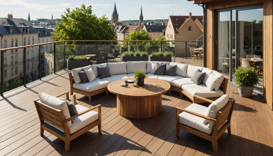 Comment aménager une terrasse en bois à metz ?